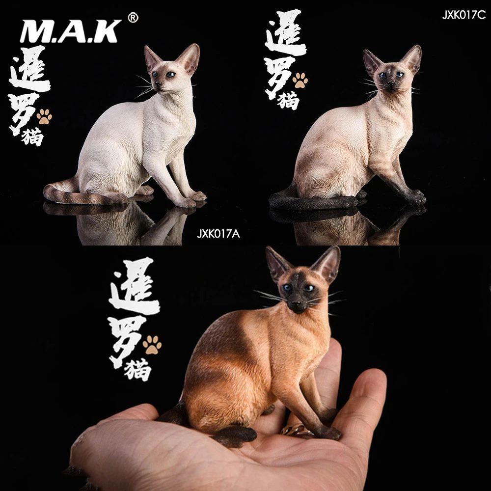 Accessoires De Scene De Dessin Anime Siamois Figurine De Chat Squat Materiel De Decoration En Resine Modele Pour Figurine D Action De 12 En Stock 1 6 Aliexpress