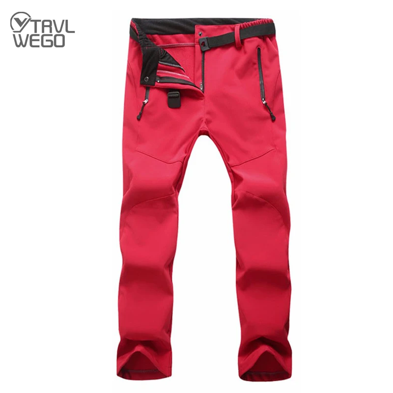 TRVLWEGO Women Winter Outdoor Sports Climbing Pants Waterproof