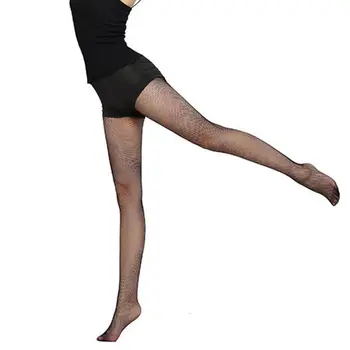 

Women Kids Stretch Dance Fishnet Tights Cotton Crotch Latin Stockings Pantyhose