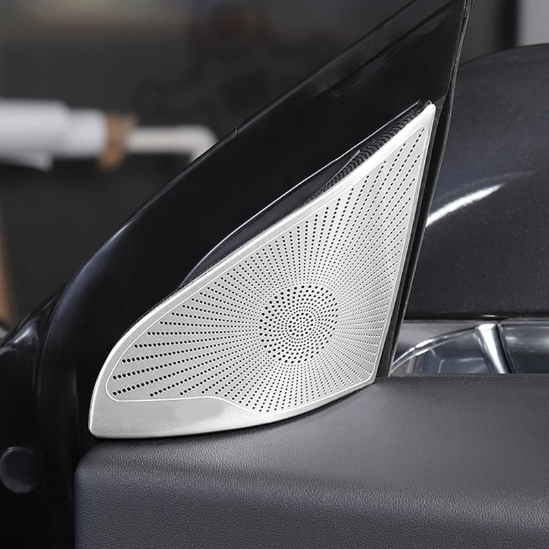 Чехол для автомобильной двери колонки металлическая эмблема значок-наклейка Tesla