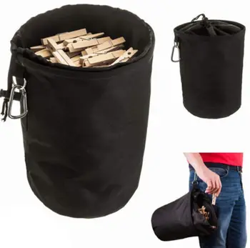 

Large Peg Bag Dust-Proof and Waterproof Clothespins Bag Hanging Clothesline Peg Organizer