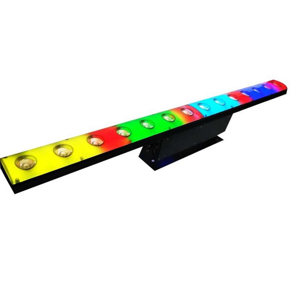 Светодиодный фонарь, светодиодный луч, 2в1, 12x5 Вт, теплый свет, 72 шт., RGB, 3в1, SMD5050, светодиодный, dmx, fase, licht, dj, disco verlichting