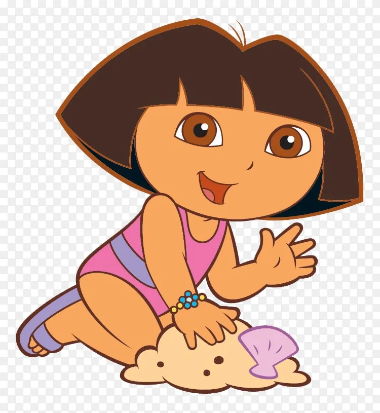 多拉卡通小尼克.剪贴画-朵拉