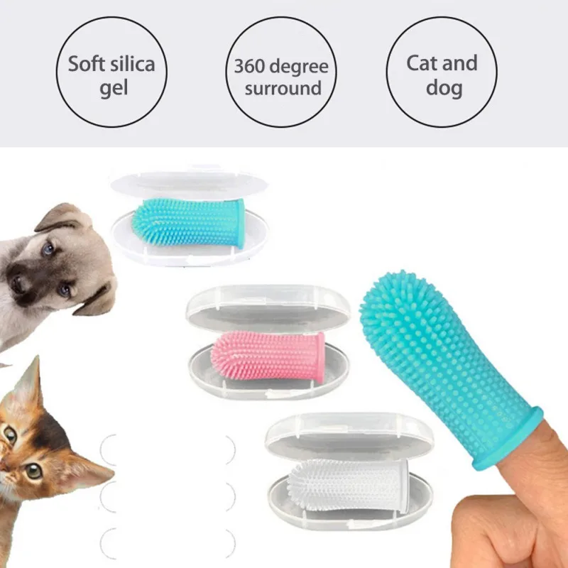 Title 13, 2pcs Pet Dog Tooth Cleaner Tartar Removers Scra...