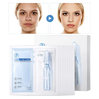 

Daralis 10pcs Hyaluronic Acid Essence Facial Mask Moisturizing anti acne aging whitening Hyaluronic Facial Masks Skin Care Masks