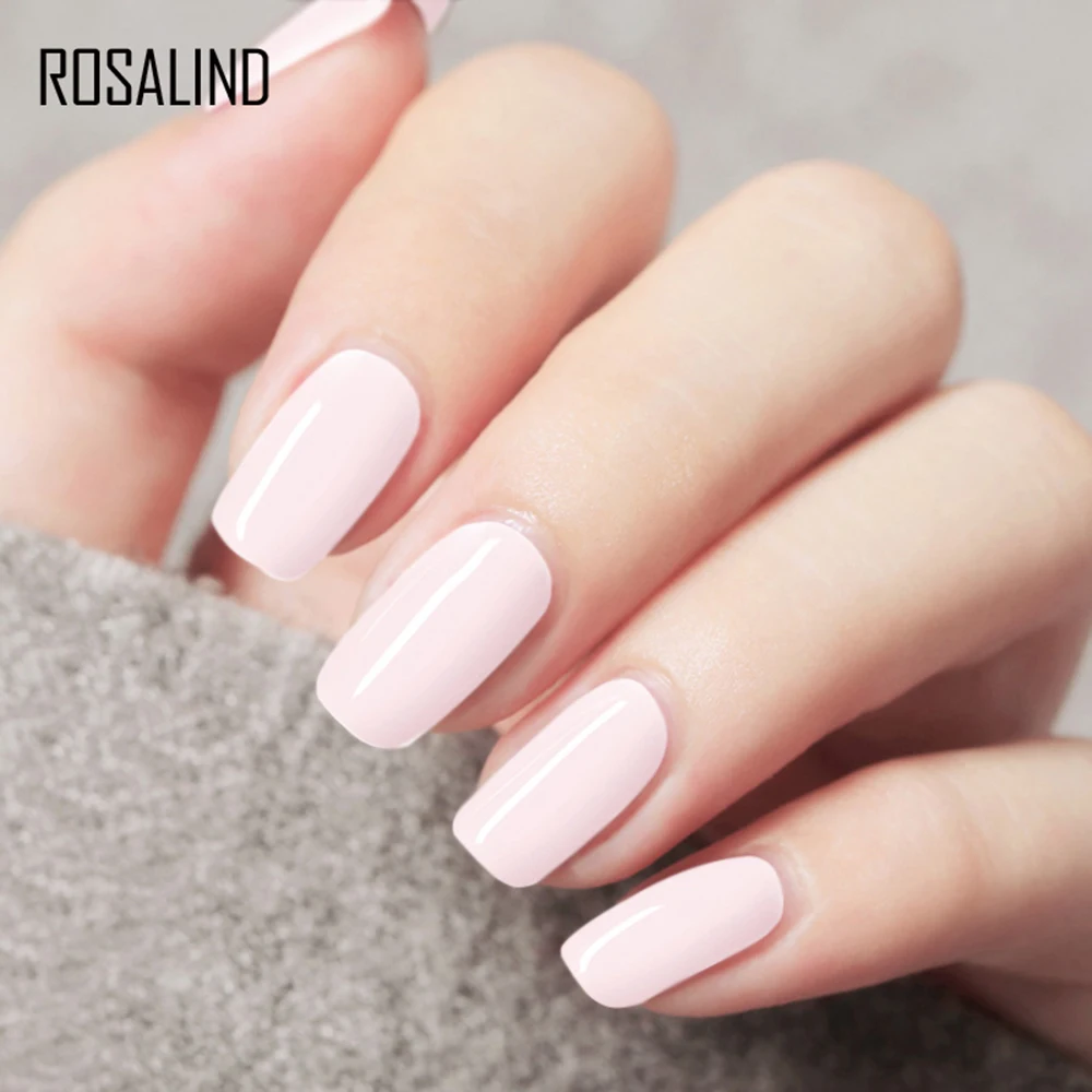 Гель лак для ногтей ROSALIND 7 мл блестящий светодиодный/УФ лампа дизайна ногтевая