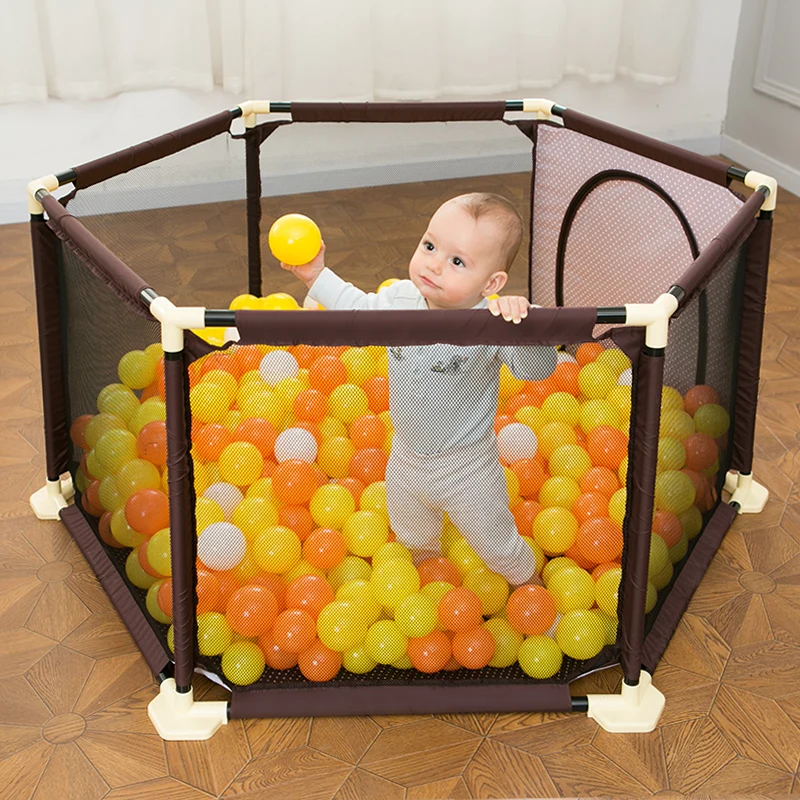 Baby Playpen Portable Plastic Fencing Children Safety Playground