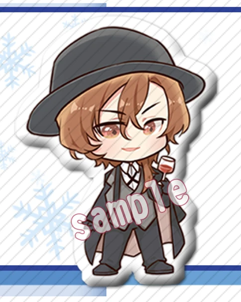Nakahara Chuuya Аниме Банго бродячие собаки фигурка Косплей Осаму дадзай Nakajima Atsushi плюшевые куклы подушка диван подушки игрушки Рождественский подарок - Цвет: Nakahara Chuuya