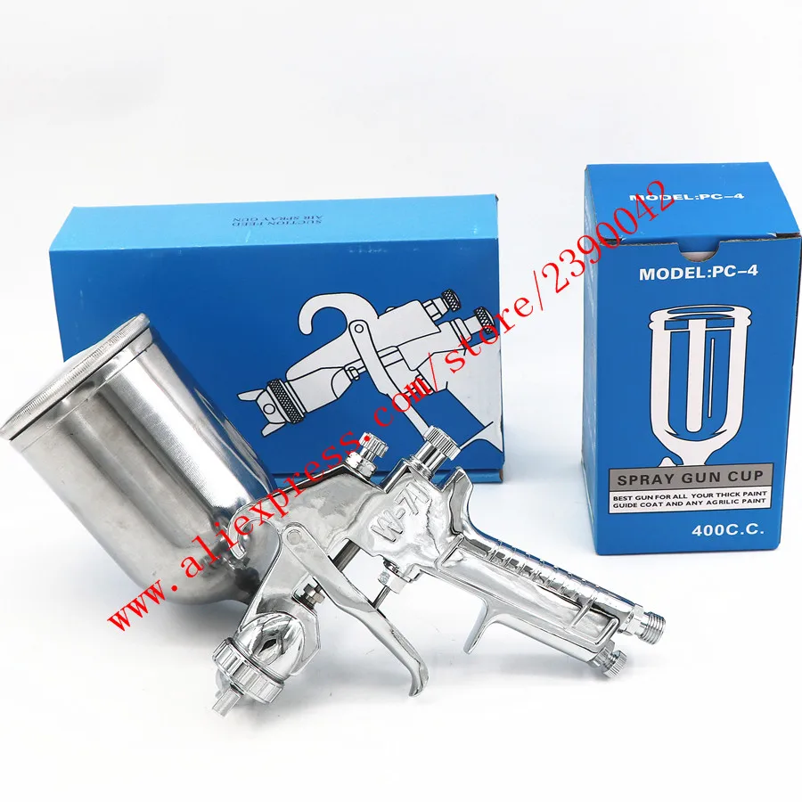 

W-71 SPRAY GUN Air Sprayer Hand Manual W71 Paint Gun, 1.0/1.3/1.5/1.8mm Car Furniture Auto Painting Coating