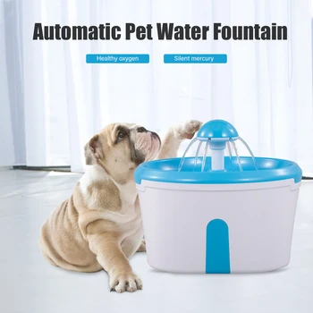 

Automatic Pet Water Fountain Silent Drinking Water Dispenser Feeder Bowl for Cats Dogs Multiple Pets