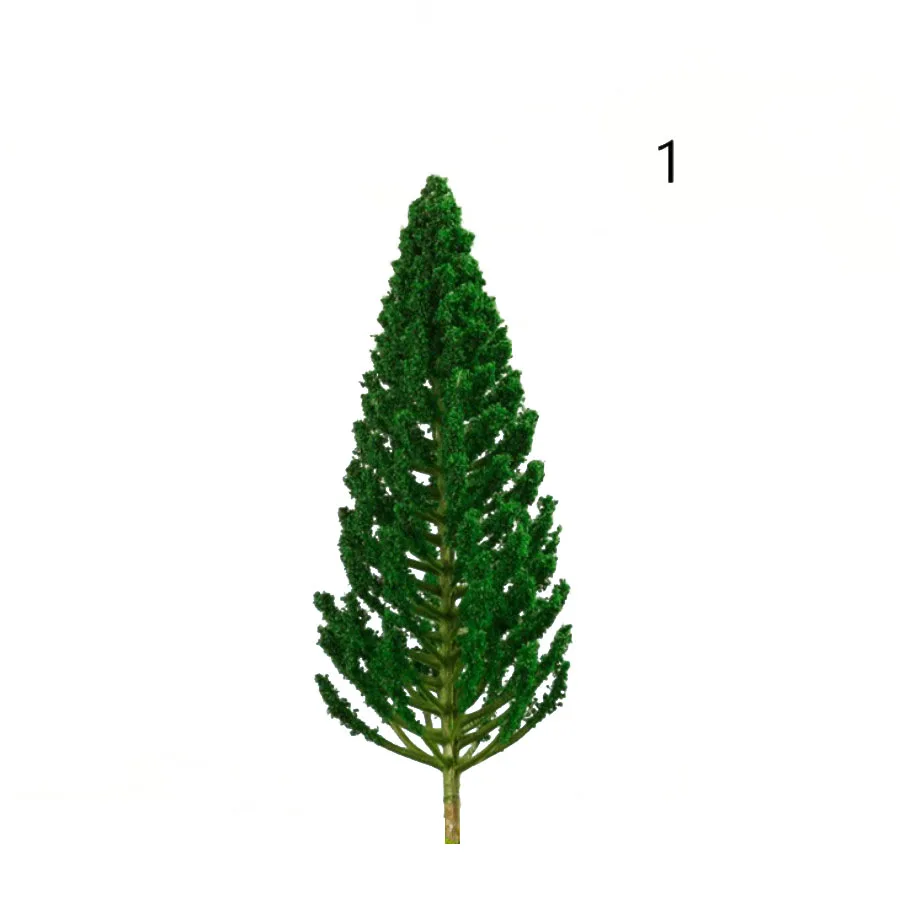 

200pcs/lot 3.8cm hotsale 2018 new N z scale miniature Architectural model green pine tree for ho train layout modelbouw scene