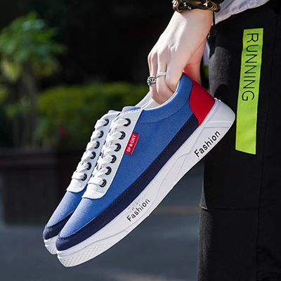C4 TaoBo Low Top Graffiti Canvas Shoes Man Flat High Quality Lace-up Print Casual Shoes Breathable Light Sneaker Color Debate - Цвет: C4