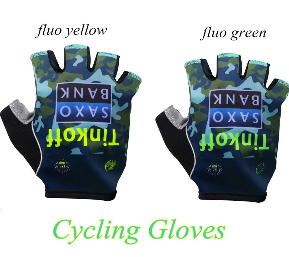 TINKOFF перчатки для велоспорта с полупальцами, Нескользящие гелевые накладки, флуоресцентные цвета, перчатки для горного велосипеда, перчатки для мужчин и женщин, спортивные велосипедные перчатки