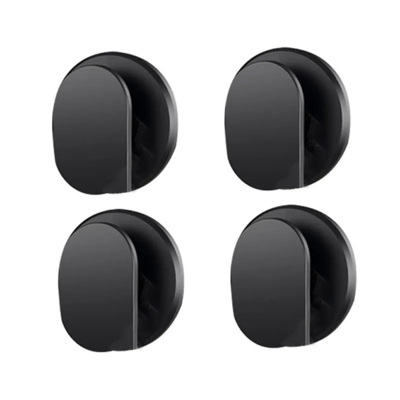 

4pcs Car Mini Hook Auto Hanger Bag Holder for Car Key USB Cables Storage Auto Fastener Accessories