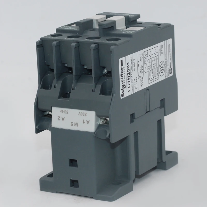1NC ou 1NO 50HZ LC1N2501B5N LC1N2510B5N LC1N2501M5N LC1N2510M5N