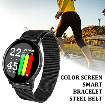 

2020 Sport Life Waterproof Smart Watch Screen Touch Men Clock Women Fitness Tracker Smartwatch for IOS Android Clock Gift