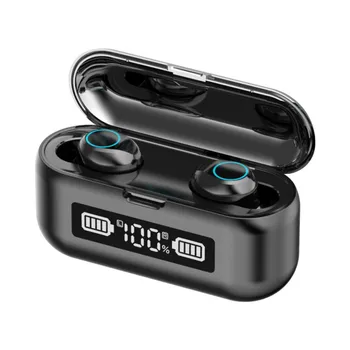 

F9-45 Bluetooth In-Ear Headset LED Touch Control True Wireless Bluetooth Noise Cancelling Earphones With Microphone Charging Box