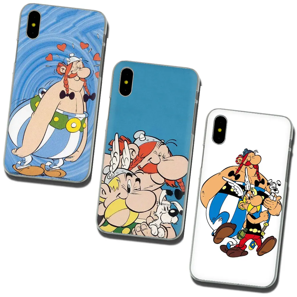 EWAU Asterix и Obelix классический жесткий чехол для телефона iPhone 11 Pro 6 6S Plus 7 8 Plus X XS XR XS Max
