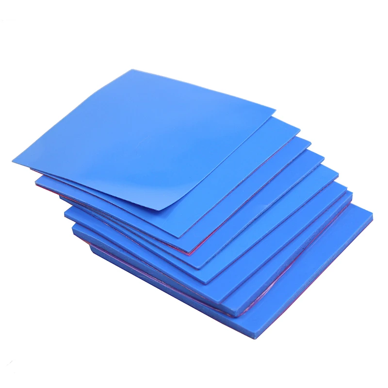 Almofada Térmica 0.5 mm mm 1.5 mm mm 2.5 mm mm mm mm Espessura Gpu Cpu Dissipador de Calor de Refrigeração Almofada de Silicone Condutora Peças 100x100 mm - Imagem 6
