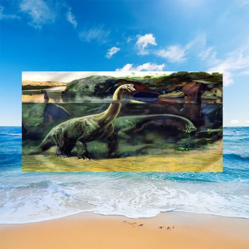 

cartoon animals 3D digital printing rectangular beach towel microfiber swimming pool seaside cushion bath towel Yoga mat T511