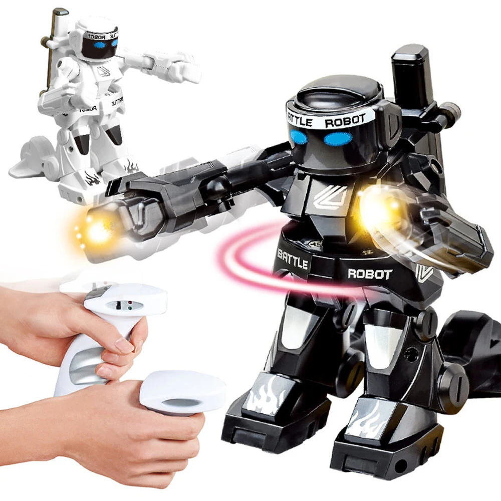 RC Robot Battle Boxing Robot 2.4G Remote Control Robot Humanoid Fighting Robot with Two Control Joysticks Toys for Boys Kid Gift 5