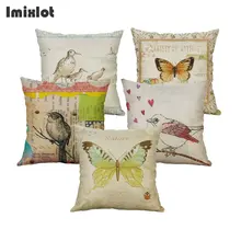 Special Price Cute Bird Cushion Coves Cotton Linen Bee Butterfly Printed Throw Pillow Pillowcase for Home Decor Sofa Chair Bedroom Decorative Special Price Cute Bird Cushion Coves Cotton Linen Bee Butterfly Printed Throw Pillow Pillowcase for Home Decor Sofa Chair Bedroom Decorative