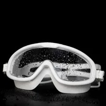 

Swimming Goggles for Women Children Diving Big Frame Waterproof Anti-fog Goggles Non-fog Swimming Cap Set Swimming Equipment