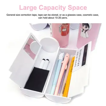

Creative Multi-Function Large-Capacity Pencil Case Simple Elementary School Junior High School Student Stationery