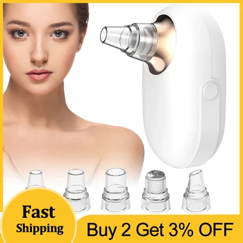 

Blackhead Remover Vacuum Pore Cleaner Skin Care Machine Electric Nose Face Deep Cleansing Birthday Gift Dropshipping Beauty Tool