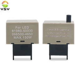 YSY 1pc 8-Pin Flashing Speed Adjustable Electronic LED Flasher Assy Relay Fix For Lexus Scion Toyota LED Turn Signal Light Bulbs