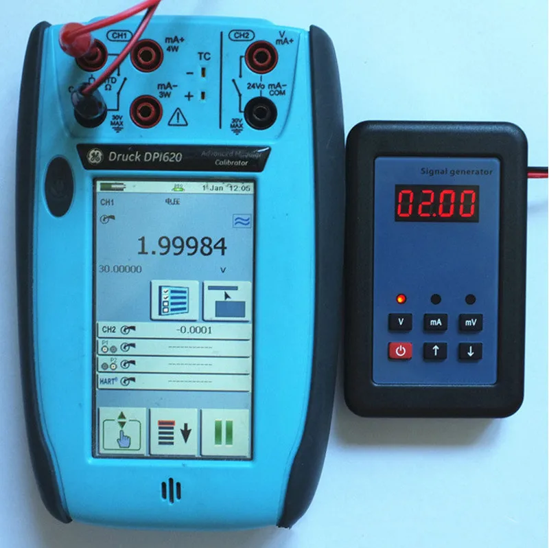 4-20mA генератор сигналов 0-20mA 0-110мв калибратор высокой точности мА мВ калибратор тока сигнала