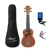 Aiersi full pack 21 inch ukelele красное дерево Сопрано геккон укулеле гитара музыкальные подарки инструмент 4 струнный Гавайский мини гитара