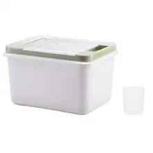 Домашний пластиковый кухонный контейнер для еды, герметичный контейнер для хранения зерен, Кухонный Контейнер для сортировки риса, контейнер для хранения, контейнеры банки