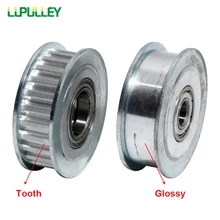 LUPULLEY XL 25T зубы зубчатый шкив без шаг оконченного отверстия 5/6/7/8/10/12/15 мм с 2 подшипники AF зубчатый шкив