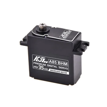 

AGF A85BHMW 32kg High Torque Brushless Servo Digital Servo for Remote Car and Boat robot Waterproof splash