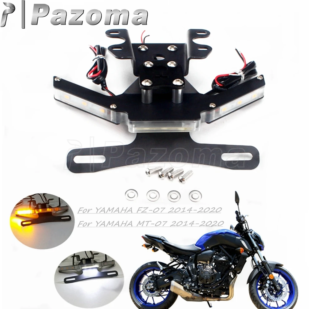Dành Cho Xe Yamaha MT 07 FZ 07 MT07 FZ07 2013-2019 Xe Máy Phía Sau Biển - Foto 4