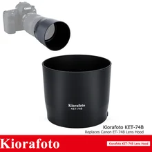 

Reversible Lens Hood Shade Protector for Canon EF 70-300mm 4-5.6 IS II USM RF 100-400mm F5.6-8 IS USM Lens Replace Canon ET-74B