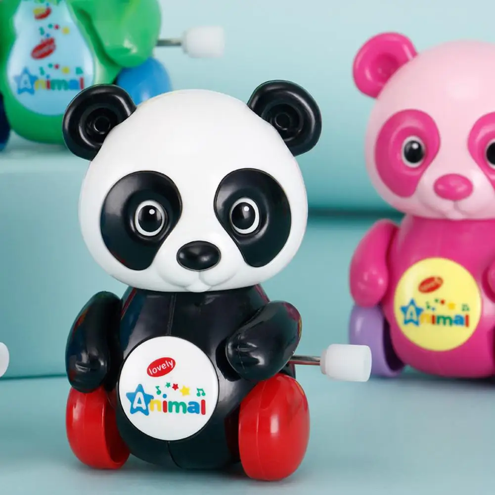 Baby Clockwork Toy for GloryStar Spring Model Mini Pull Back Jumping Frog Dog Lion Children Wind 4
