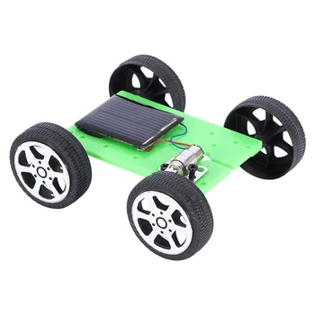 

1 Set Mini Solar Car Toys for Kids DIY Assembled Energy Solar Powered Toy Car Robot Kit Set Children Educational Toy