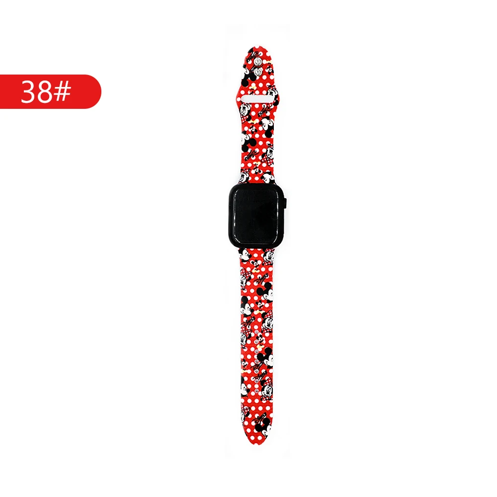 Ремешок для apple watch band 4 5 44 мм 40 мм correa iwatch band 42 мм 38 мм силиконовый Браслет apple watch 4 3 2 1 аксессуар для часов - Цвет ремешка: 38