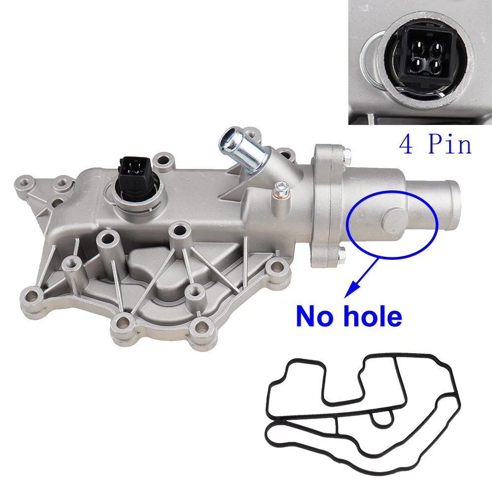 Aluminum Thermostat Housing Waterpipe Coolant Outlet Fit for Renault Megane Clio Laguna Scenic Wind 2001-/ 8200561434 8200158269