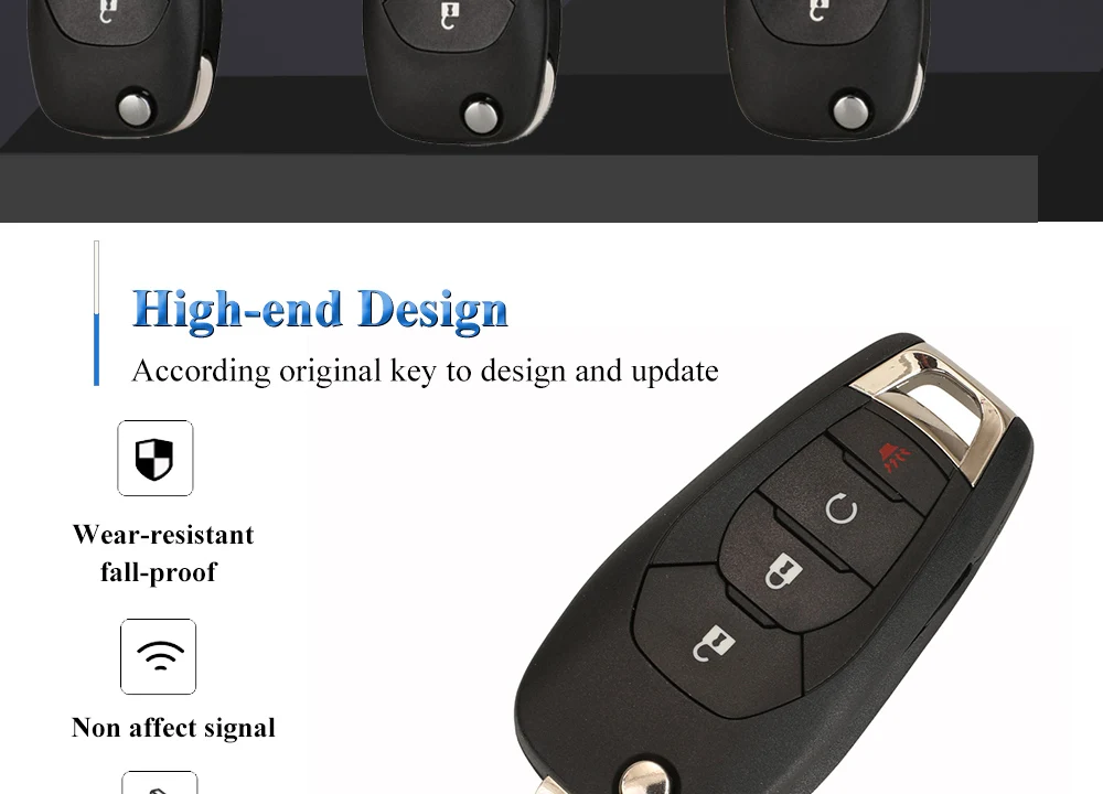 Chiave/Telecomando Per Chevrolet Cruze Avo Trailblazer 315/433mhz Id46 Pcf7941e Auto Smart Sostituire Flip Key - 10pcs Chevrolet - Hf350db3e4c894fb6a593414d0a12c6e6F