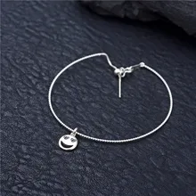 Модные серебряные ювелирные изделия смайлик кулон стерлингового серебра 925 925 ювелирные изделия мисс подарок серебро 925 браслет серьги