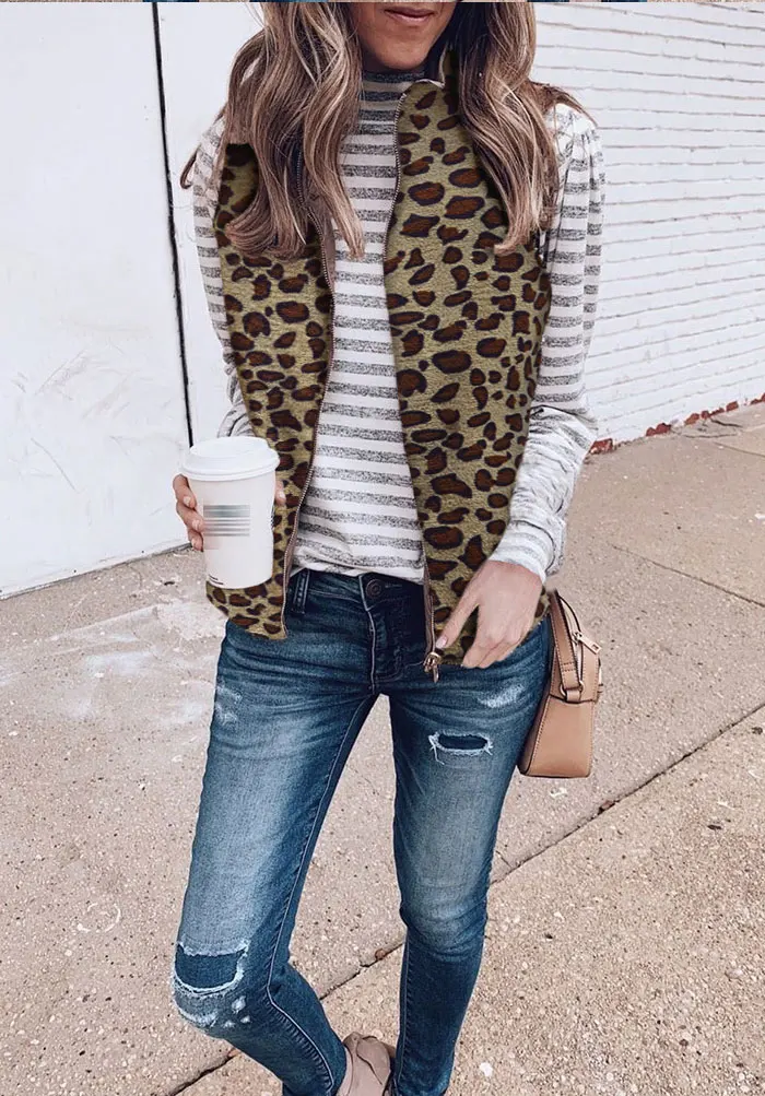 Women Vests Casual Plush Teddy Outwear Sleeveless Vest Jacket Chaleco Mujer Autumn Winter Pocket Coat Colete Feminino Outwear