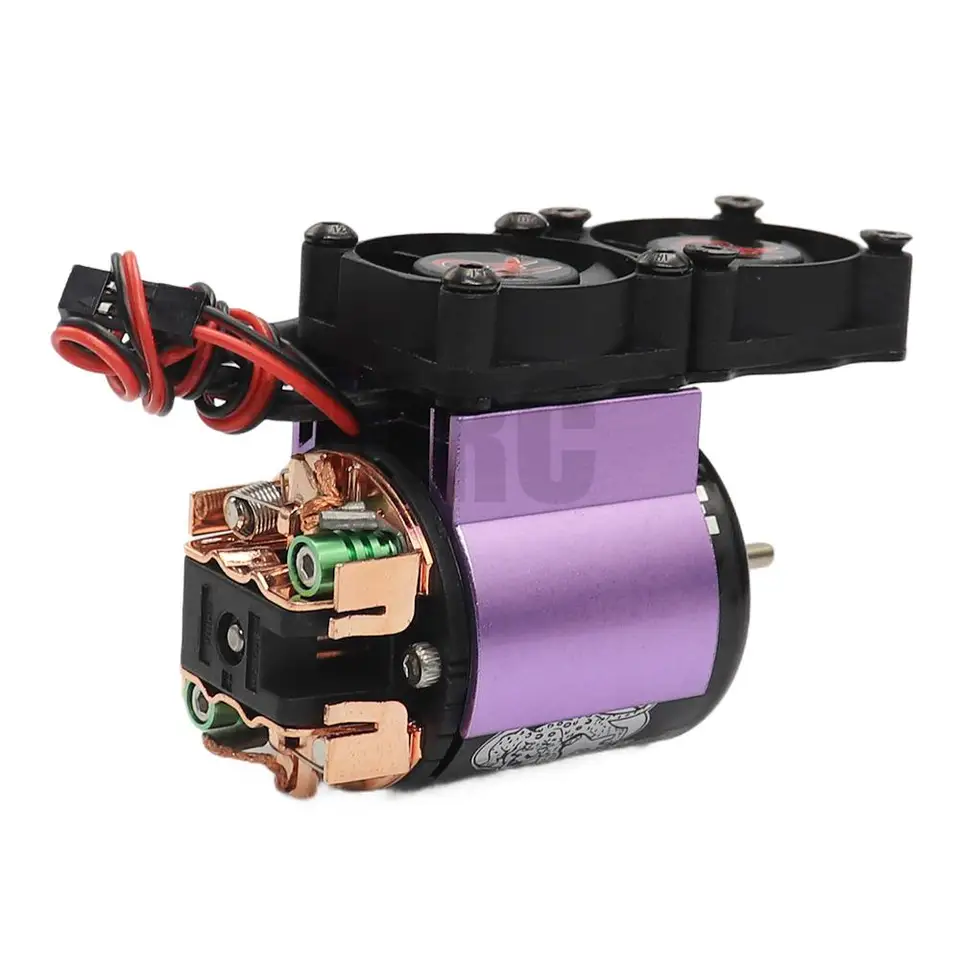 Refroidisseur Moteur RC Keenso Ø36mm Avec Ventilateur - Compatible 540/3650/3660/3670, 1/10 Voiture RC
