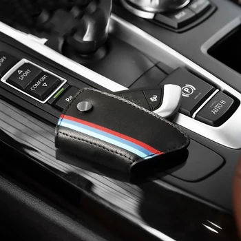 

Latest leather key case for BMW e70 e71 e90 f10 f34 f30 x1 x3 x4 x5 x6 1 2 3 4 5 6 7 Series High quality car key cover Key Shell