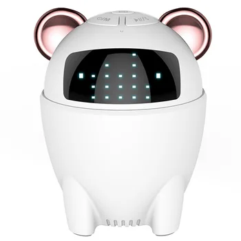 

New Bluetooth Smart Robot Speaker Q1 Mini Smart Robot Super Subwoofer Portable Bluetooth Speaker for Mobile Power Music Gift E36