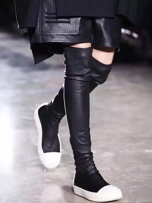 2022 New Shoes Winter Casual Women Boots Black Over the Knee Boots Sexy Female Autumn Winter lady Thigh High Boots