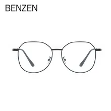 BENZEN Компьютерные очки для женщин и мужчин tv Gaming Blue Llight блокирующие очки винтажные металлические оптические оправы 5199