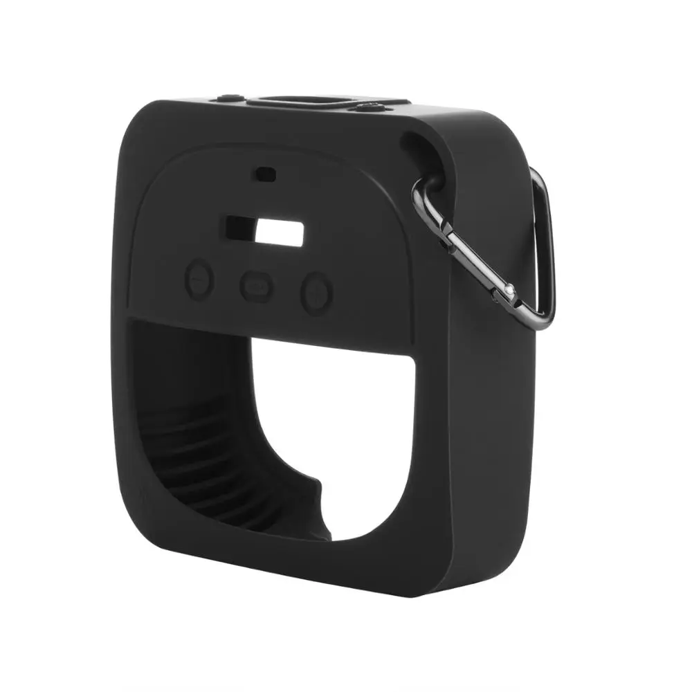 Разноцветный противоударный чехол для Bose SoundLink Micro, мягкий защитный силиконовый чехол для SoundLink Micro speaker - Цвет: black